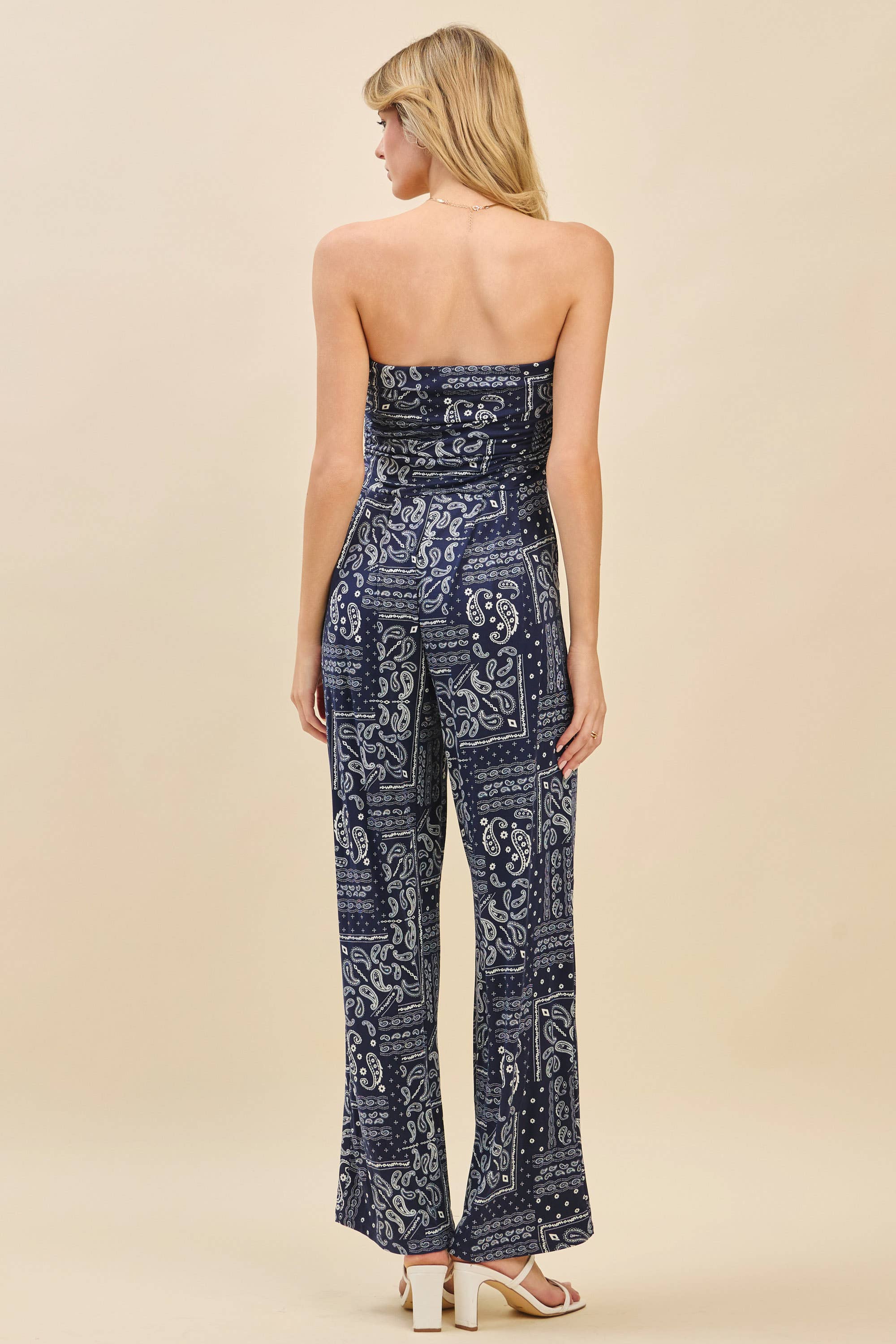 JR16435FP - PRINTED PALAZZO JUMPSUIT