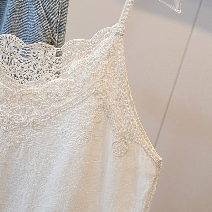 Crochet Lace camisole tank top - one size