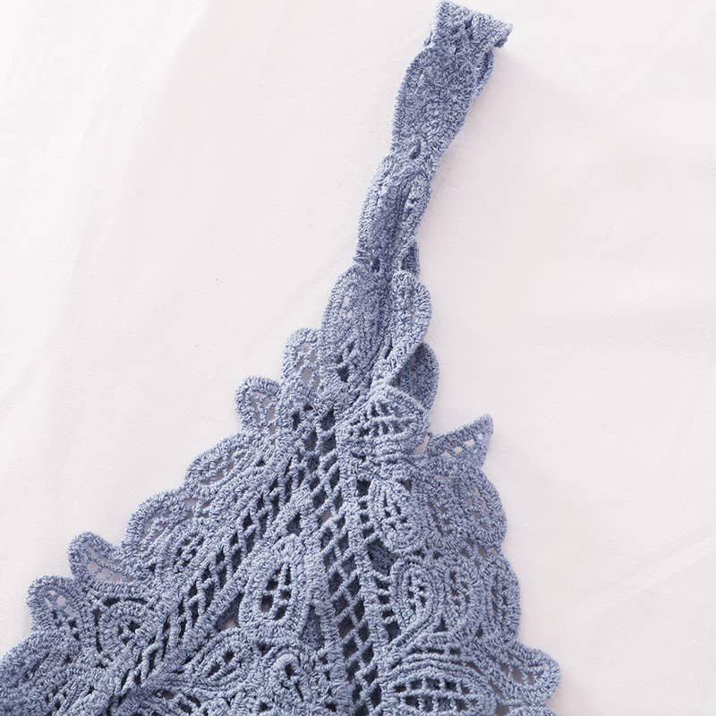 Bohemia Crochet Lace v-neck tank top - 7 colors