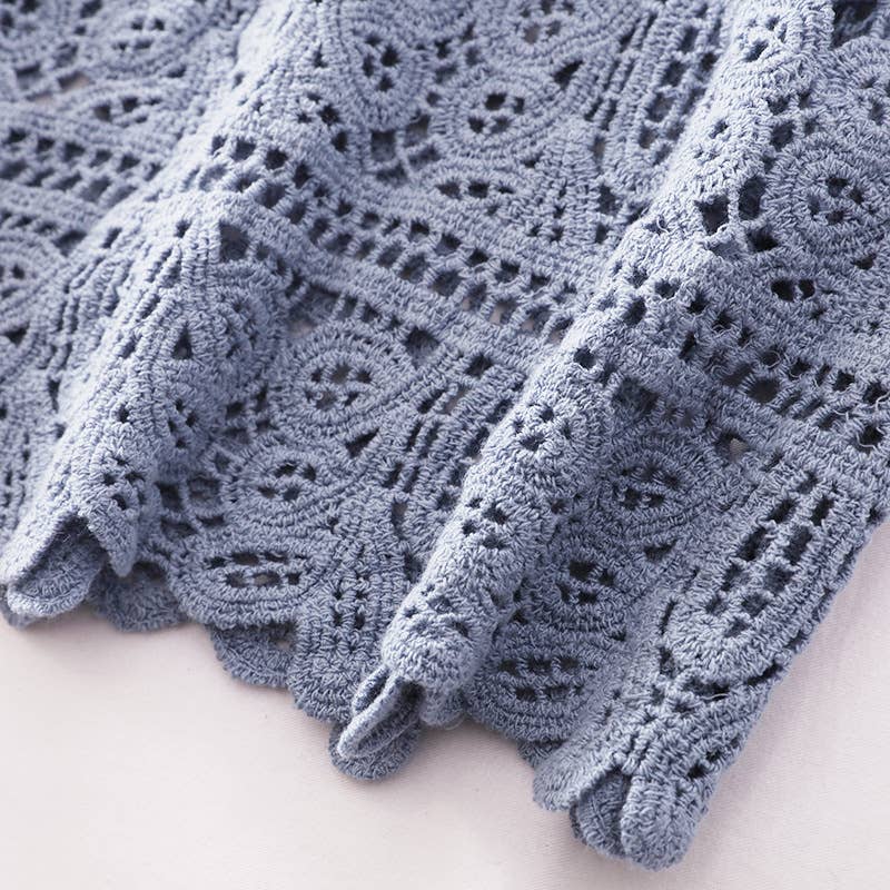 Bohemia Crochet Lace v-neck tank top - 7 colors