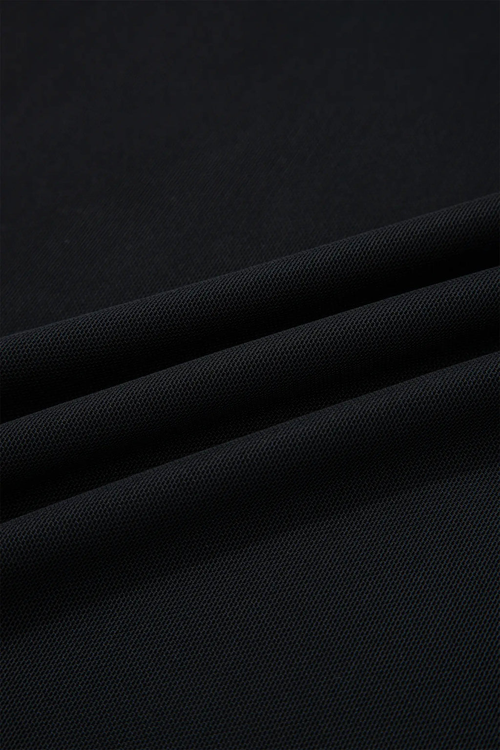 Sheer Mesh Patchwork Cap Sleeve T Shirt