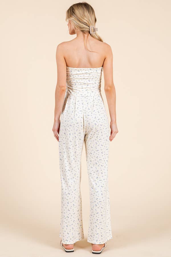 JR16435FP - PRINTED PALAZZO JUMPSUIT