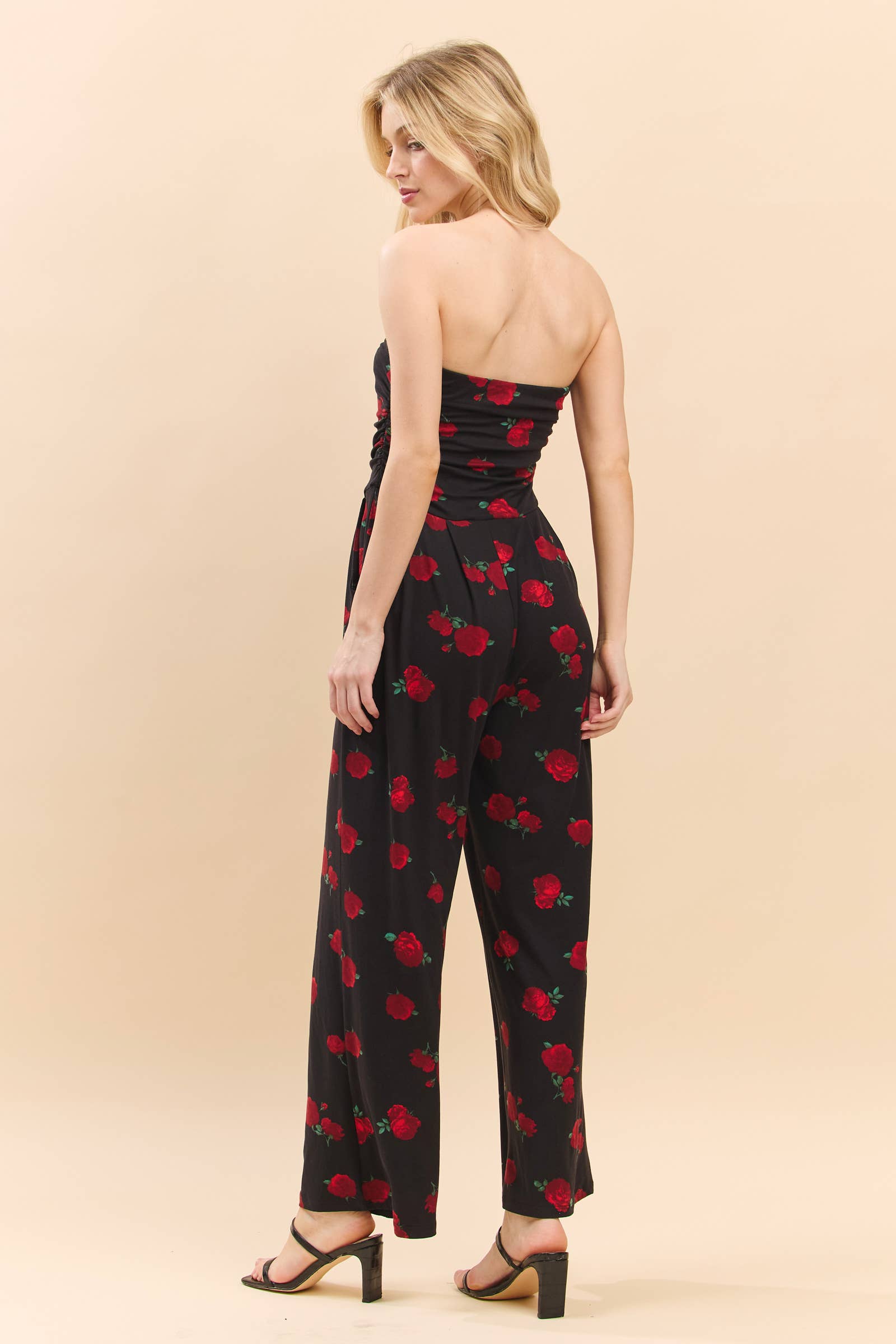 JR16435FP - PRINTED PALAZZO JUMPSUIT