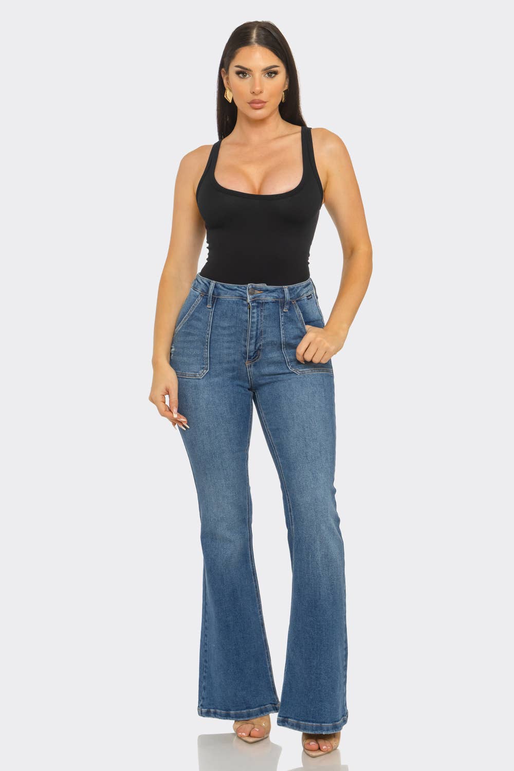 Seamless Solid Basic Tank Bodysuit